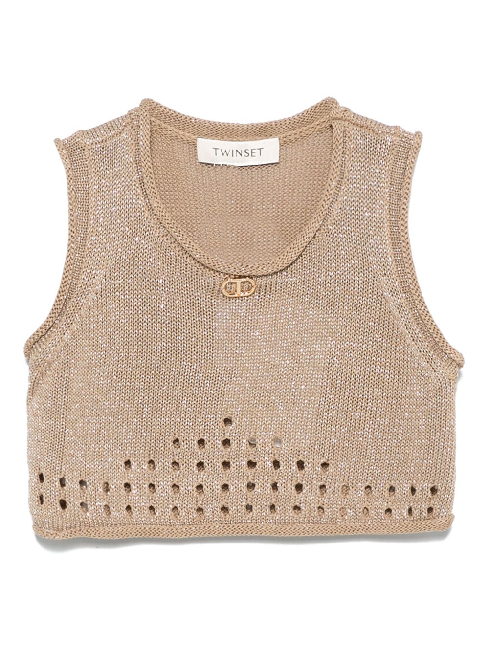 TWINSET Kids
Lamé 탑